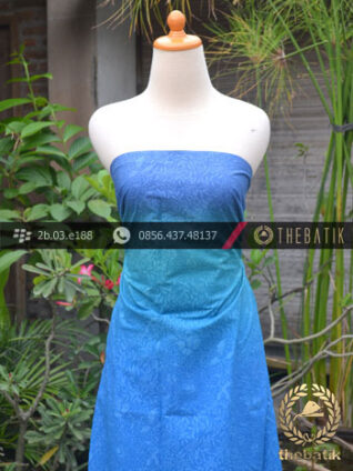 Kain Batik Emboss Motif Gradasi Biru