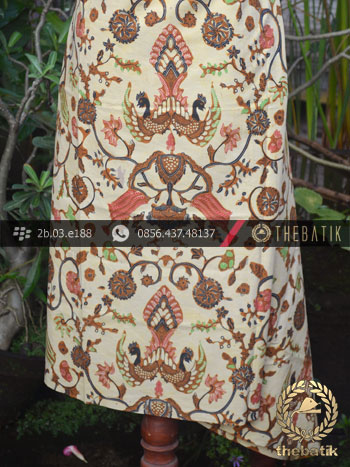 Batik Cap Tulis Solo Motif Ganggo Mino Coletan