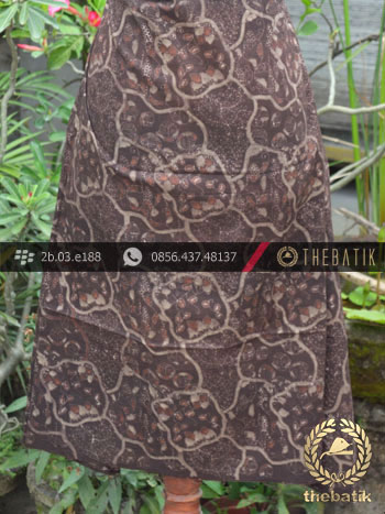 Kain Batik Warna Alam Motif Sekarjagad Kontemporer