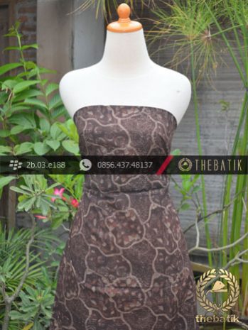 Kain Batik Warna Alam Motif Sekarjagad Kontemporer