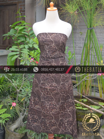 Kain Batik Warna Alam Motif Sekarjagad Kontemporer