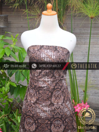 Kain Batik Warna Alam Motif Putri Solo