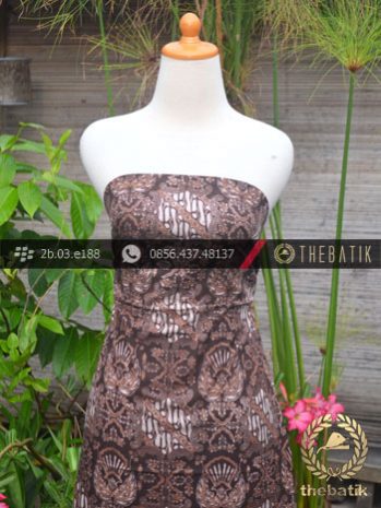 Kain Batik Warna Alam Motif Putri Solo