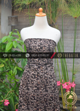 Kain Batik Warna Alam Motif Ukel