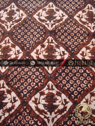 Kain Batik Cap Jogja Motif Sido Drajad