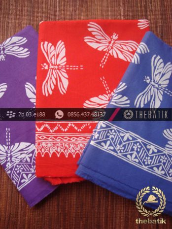 Harga Kain Batik Murah / Paket Batik Ungu Merah Biru