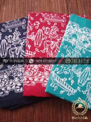 Harga Kain Batik Murah / Paket Batik Hitam Merah Tosca