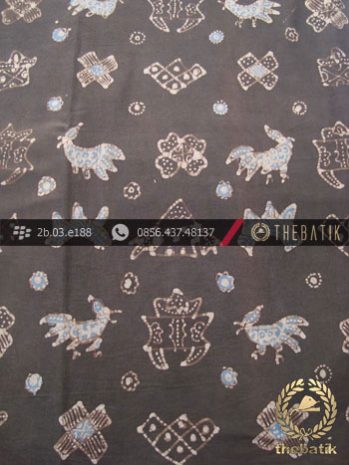 Kain Batik Tulis Warna Alam Motif Ayam Puger