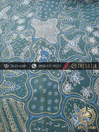 Kain Batik Tulis Warna Alam Motif Sekar Jagad