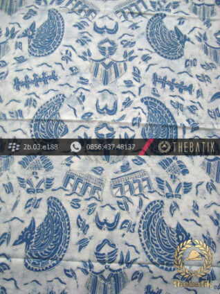 Kain Batik Tulis Warna Alam Indigo Semen Romo