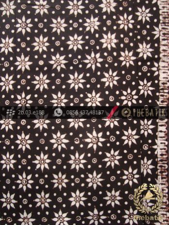 Kain Batik Klasik Jogja Motif Kembang Tanjung Gede