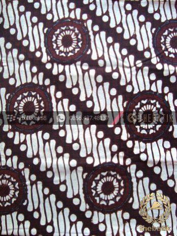 Kain Batik Klasik Jogja Motif Parang Gendreh Bintang