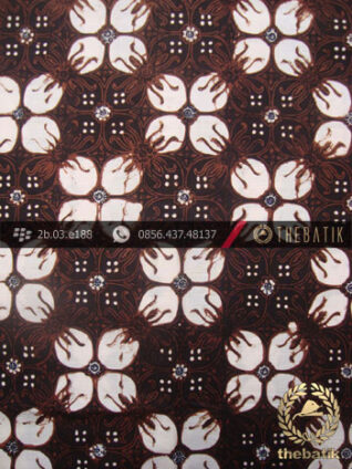 Kain Batik Klasik Jogja Motif Kawung Prabu Titik