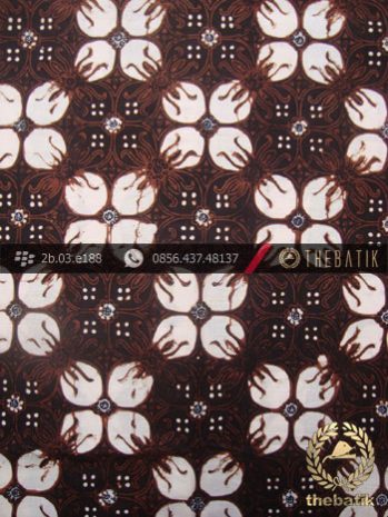 Kain Batik Klasik Jogja Motif Kawung Prabu Titik