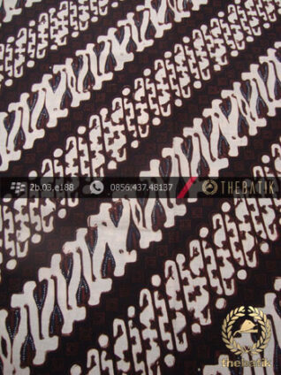 Kain Batik Klasik Jogja Motif Parang Sonder Sawut