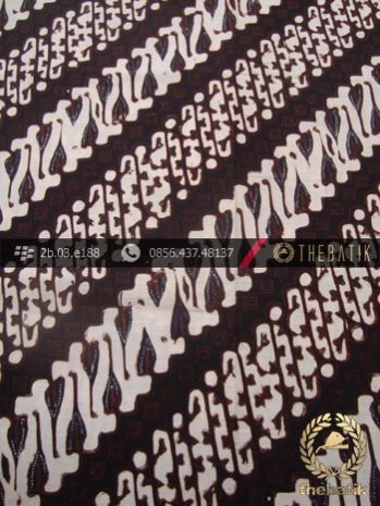 Kain Batik Klasik Jogja Motif Parang Sonder Sawut