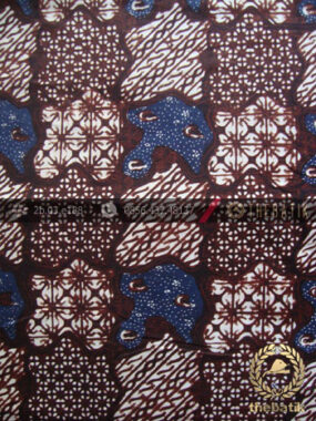 Kain Batik Klasik Jogja Motif Sekarjagad Sogan
