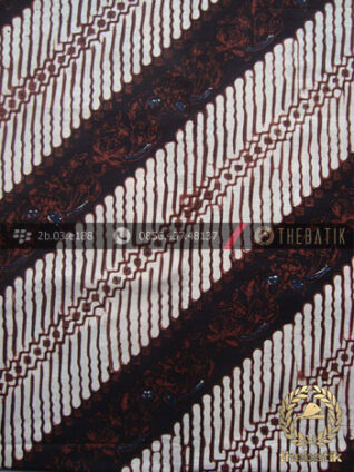 Kain Batik Klasik Jogja Motif Parang Baris Seling
