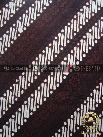 Kain Batik Klasik Jogja Motif Parang Klithik Seling