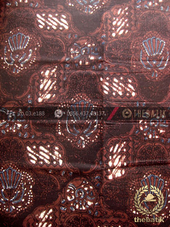 Kain Batik Klasik Jogja Motif Ceplok Gurdo Sogan