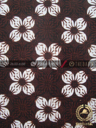 Kain Batik Klasik Jogja Motif Kawung Prabu Sogan