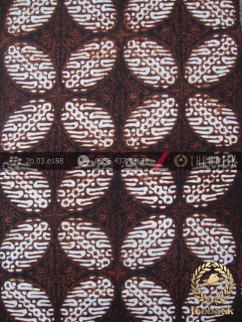 Kain Batik Klasik Jogja Motif Bligon Sogan