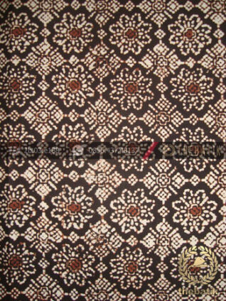 Kain Batik Klasik Jogja Motif Jarak Kepyar Sogan