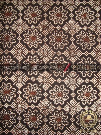 Kain Batik Klasik Jogja Motif Jarak Kepyar Sogan
