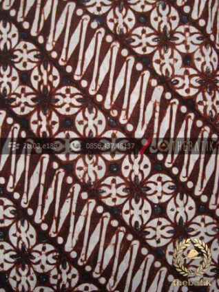 Kain Batik Klasik Jogja Motif Parang Kawung Prabu