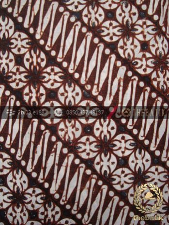 Kain Batik Klasik Jogja Motif Parang Kawung Prabu