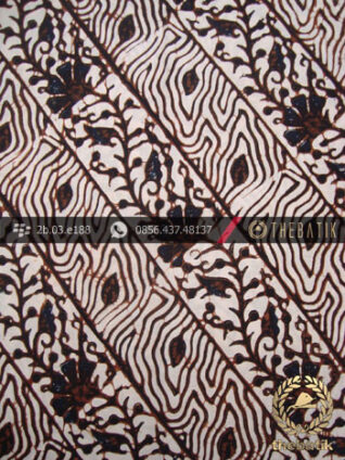 Kain Batik Klasik Jogja Motif Soco Kembang