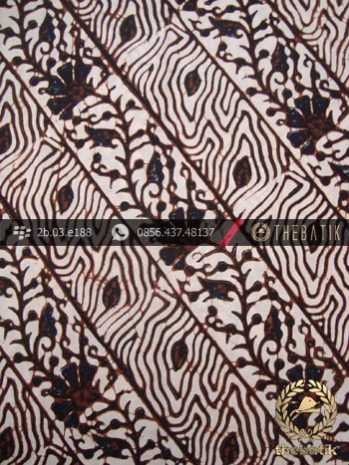 Kain Batik Klasik Jogja Motif Soco Kembang