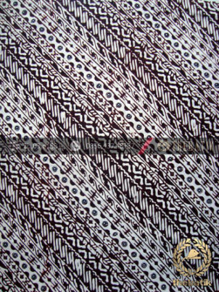 Kain Batik Klasik Jogja Motif Udan Liris Sogan