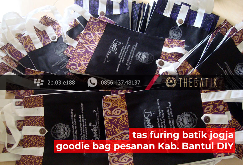 Tas Furing Batik - Tas Seminar Jogja - DISPERINDAGKOP Kabupaten Bantul