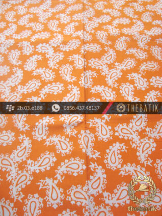 Batik Cap Jogja Motif Keong Kuning
