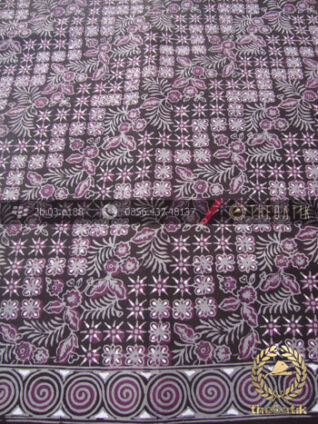 Batik Cap Tulis Pekalongan Motif Lereng Ungu