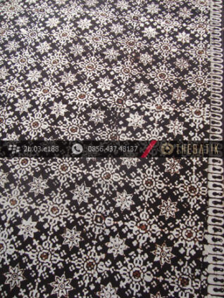 Kain Batik Klasik Jogja Motif Bintangan Sogan