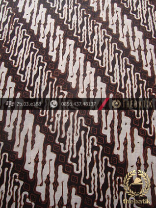 Kain Batik Klasik Jogja Motif Parang Curigo Seling
