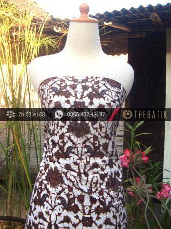 Kain Batik Klasik Jogja Motif Semen Baru Sogan