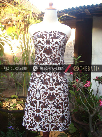Kain Batik Klasik Jogja Motif Semen Baru Sogan