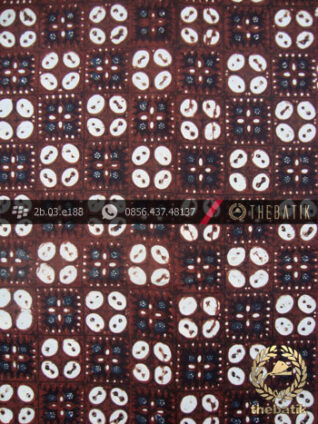 Kain Batik Klasik Jogja Motif Kawung Banji