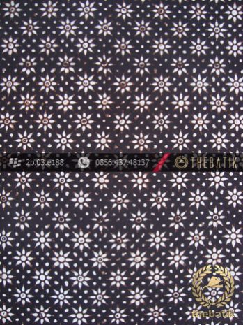 Kain Batik Klasik Jogja Motif Kembang Tanjung Kecil