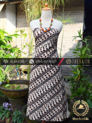 Kain Batik Klasik Jogja Motif Parang Canthel Baru