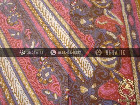 Kain Batik Cap Tulis Parang Warna Modern