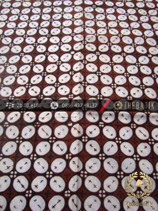 Kain Batik Cap Motif Kawung Sen Primisima