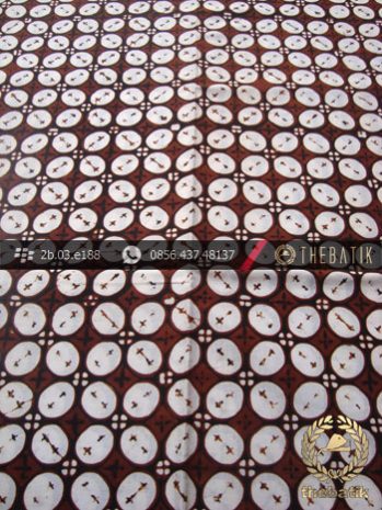 Kain Batik Cap Motif Kawung Sen Primisima