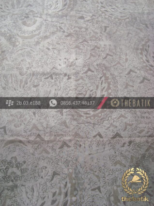 Kain Batik Warna Alam Tulis Motif Semen Romo Kehijauan