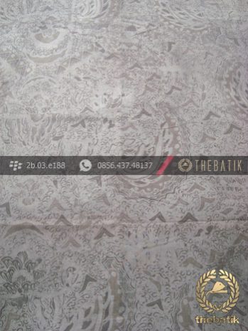 Kain Batik Warna Alam Tulis Motif Semen Romo Kehijauan
