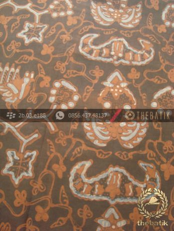 Kain Batik Warna Alam Tulis Motif Wahyu Tumurun