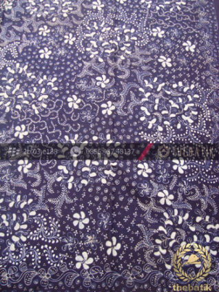 Motif Batik Lasem Sekar Jagad Biru Dongker